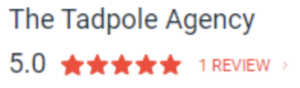Clutch - 5-star Review - The Tadpole Agency